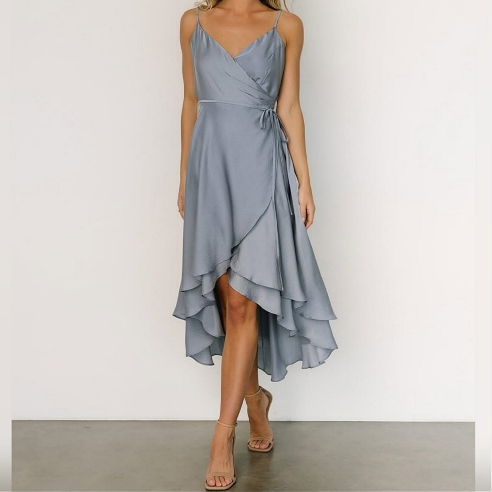 Baltic Born Light Blue Midi Dress
